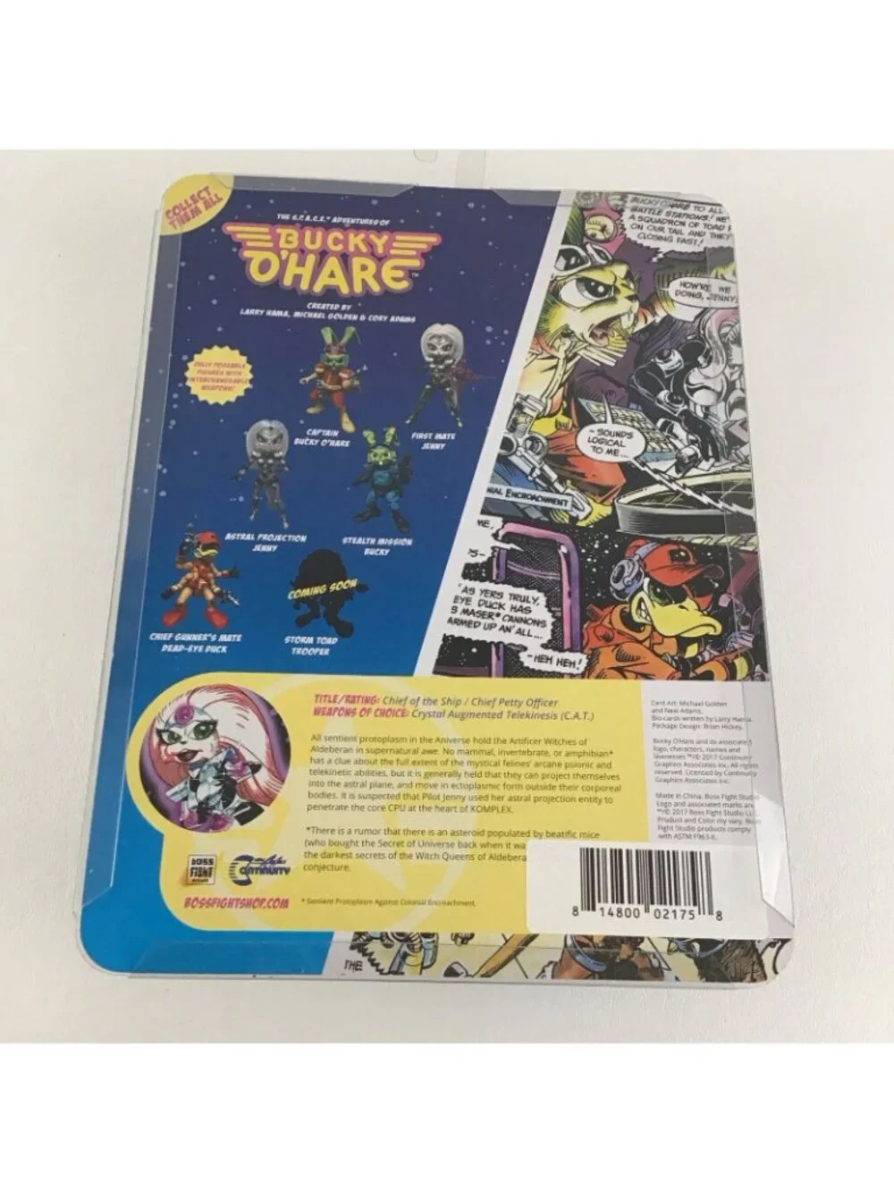 Space Adventures Of Bucky O'Hare Astral Projection Jenny Action Figure New